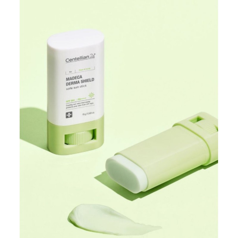 CENTELLIAN24 2Pack Madeca Shield Safe Sun Stick 18g Cooling Sherbet