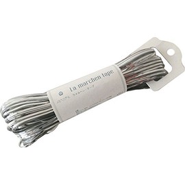 Fairytale Art La Fairy Tale Tape Craft 0.1 inch (3 mm) Col.91 Silver, 5.3 oz (150 g), Approx. 16.2 ft (50 m), 1 Ball