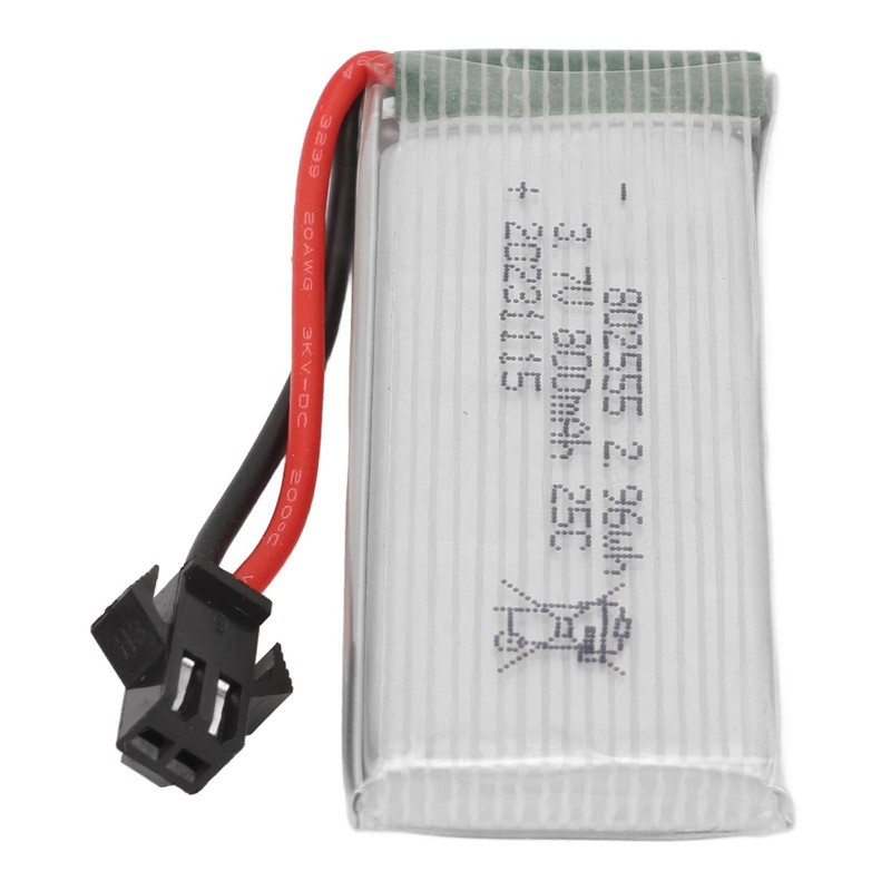 Drone Battery 800mAh 3.7V 25C Quadcopter Lithium Battery With SM