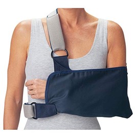 DJO 79-84165 Procare Shoulder Immobilizer with Foam Straps, Medium, 8" Height, 15" Length