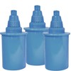 Naples Naturals AOK1089FBLUX3 Alkaline Water Pitcher Filter Replacement Designed for