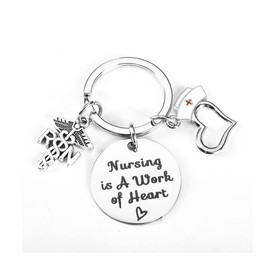 Nurse Gifts Keychain for Women Men Nursing Gifts for Coworkers, RN Gifts Keychain for Nurses Gifts for Graduation