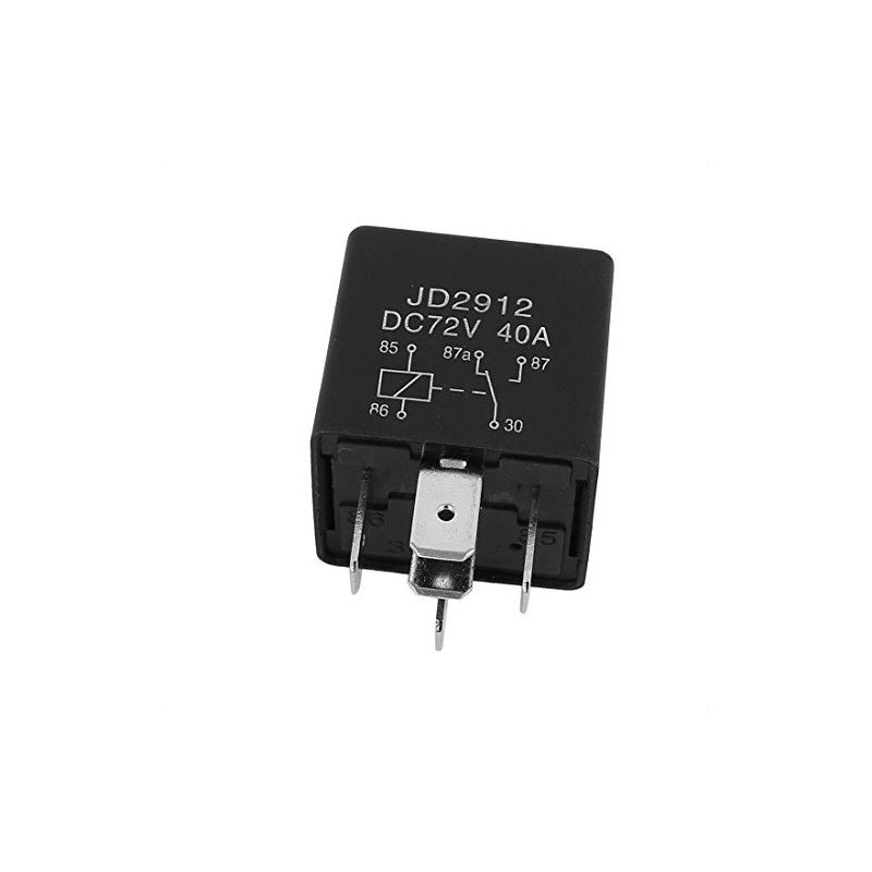uxcell JD2912 DC 72V Coil 40A 5 Pins SPDT Security