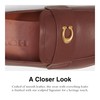 Coach, Tanner Loafer, Saddle, 7 D