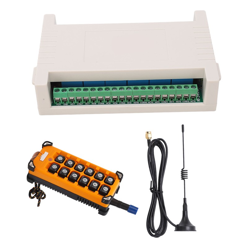 12 Button 433M Remote Control Encoder with Antenna 12 Channel