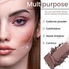 Eyebrow Powder, 3-color Eyebrow Palette, Eyebrow Powder Kit with Brushes,