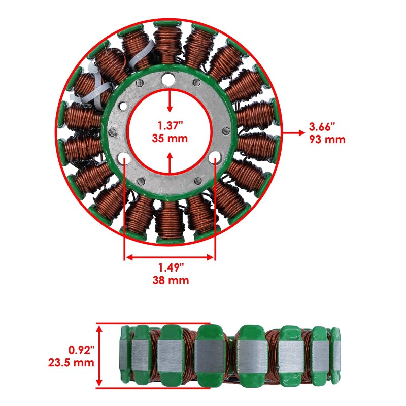 For Suzuki Stator & Gasket for Suzuki GS550 GS550E 1977