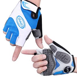 CXWXC Cycling Gloves Men Women MTB Gloves Half Finger with Gel Pad for Shock Absorption Non-Slip Breathable Gloves Cycling Sports Outdoor