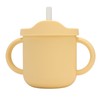Silicone Sippy Cups Double Handles Lightweight Toddler Training Cup with