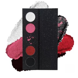 MAFFICK Paleta de Sombras de Ojos, 5 Colores Oscuros Mate y Brillantes, Resistente al Agua y Sudor (03, 68g)