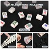 AzulHome Black Mahjong Mat - Non-Slip Noise Reduction Gaming Mat