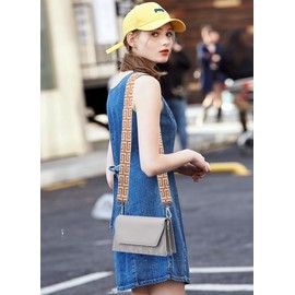 Purse Straps Silver Hardware Wide Bag Straps Replacement Crossbody Adjustable Shoulder Strap for Purses Canvas Tote Handbags