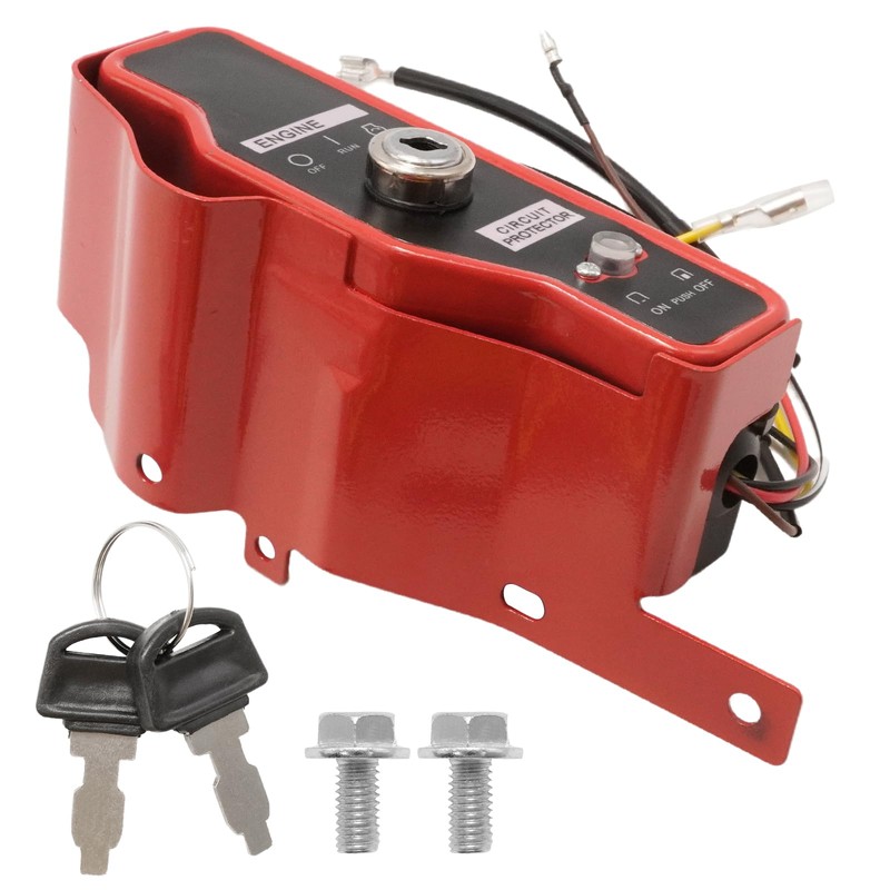 DUZFOREI Ignition Key Switch Box, Replacement for Honda GX340 GX390