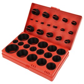 419Pcs Surtido de Juntas Tóricas Universales 32 Tamaños Juntas Tóricas de Goma Juego de Juntas/Arandelas Con Caja Para Plomería, Automotriz, Reparación General