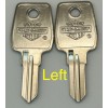 JMR Key Blanks Motorcycle Switch Uncut Blade Blank Ignition Key