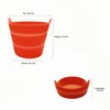 3PCS Pack Silicone Grease Drip Pan Bucket for Traeger Grill,