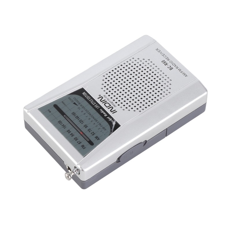 Mini Radio Battery Powered Portable Multifunction AM FM Radio Player
