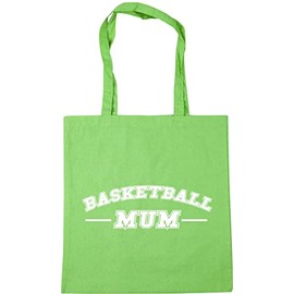 Hippowarehouse Basketball mum Tote Shopping Gym Beach Bag 42cm x38cm, 10 litres