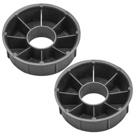 3" to 1" Core Adapter (1 Pair) for Label, Sticker, & Kraft Paper Rolls. Allows Label Rolls with 3" Cores to be Mounted on Dispensers - Compatible with 1" Axles