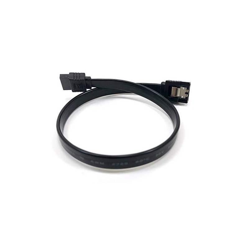 Micro Connectors F03-03MSSB 12" Sata III 6 GB/S Straight Cable