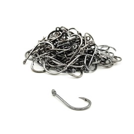 Orurdo Fishing Tackle Iseni with Tube, No. 8, Set of 100, Fishing Hooks, Special Assortment qb500157a08n0