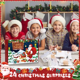 STEM Science Advent Calendar 2025 – 24-Day Christmas Countdown with DIY Experiments, Educational Crafts & Wooden Building Projects for Kids and Teens
