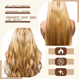 WALLFID Locken ohne Hitze, Lockenwickler für Locken ohne Hitze, Haargummi für langes Haar, bequem und weich, Frisur für Hochsteckfrisur