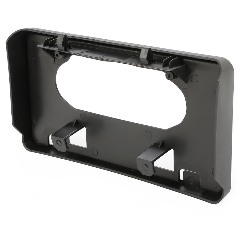 ECOTRIC Front Bumper Guards Pads + License Plate Frame Compatible