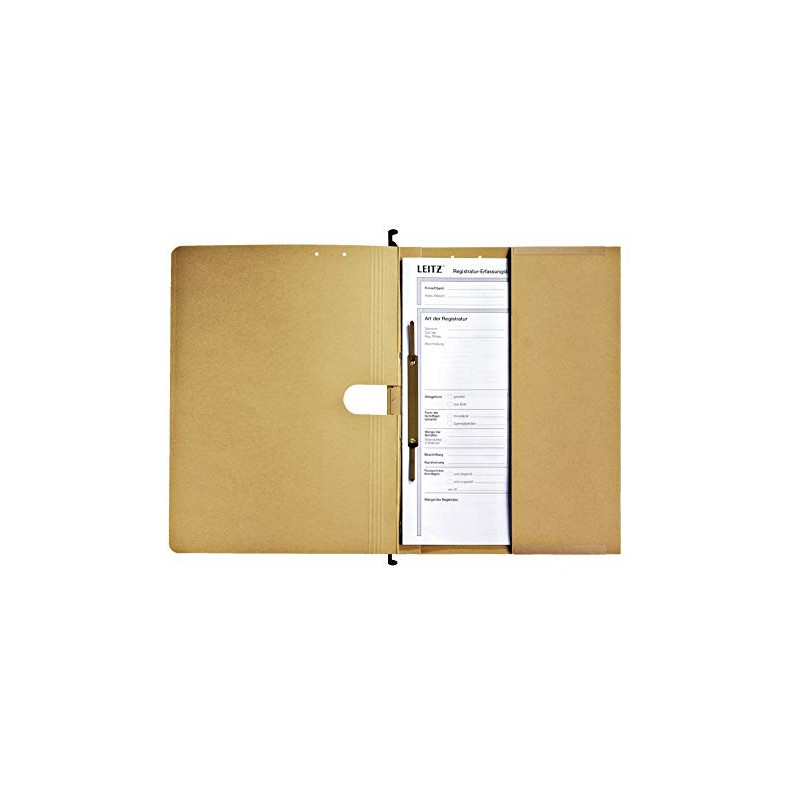 Leitz Alpha – Folder, Cardboard, DIN A4, brown, 821)