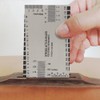 Guitar String Gauge, Stainless Steel Guitar String Action Ruler Double
