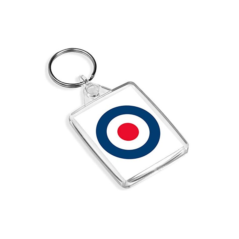 Destination Vinyl Keyrings RAF Round Keyring - IP02 - Air