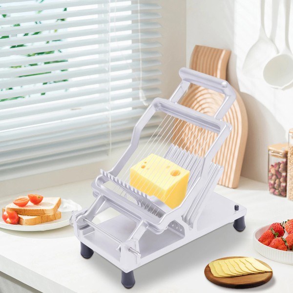Unbranded Cheese Slicer 1cm & 2cm Stainless Steel Manual Wire