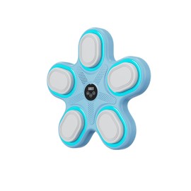 Music Boxing Machine, Smart Bluetooth Boxing Wall Mounted Machine with Gloves for Adults Kids, Boxing Wall Punching Pad, Electronic LED Boxing Board Boxing Workout Equipment Target for Home Office Gym