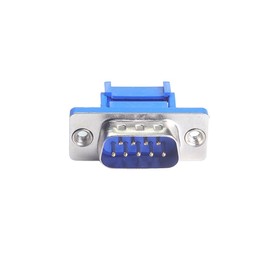 CompuCablePlusUSA.com DB9 IDC Metal Shell Serial Connector Adapters for Ribbon Cable (6 PC/Pack) (DB9 Male)