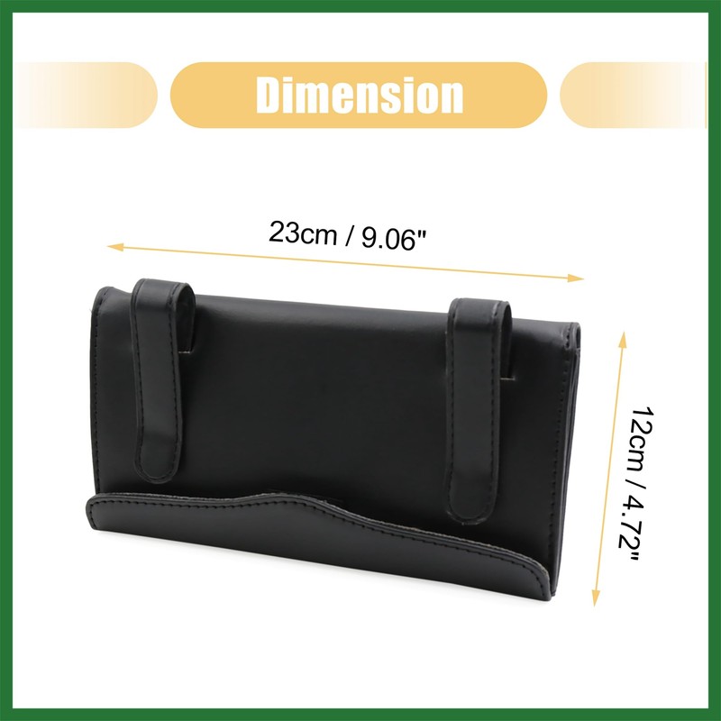 Motoforti Sun Visor Tissue Holder Car Visor Tissue Box Holder