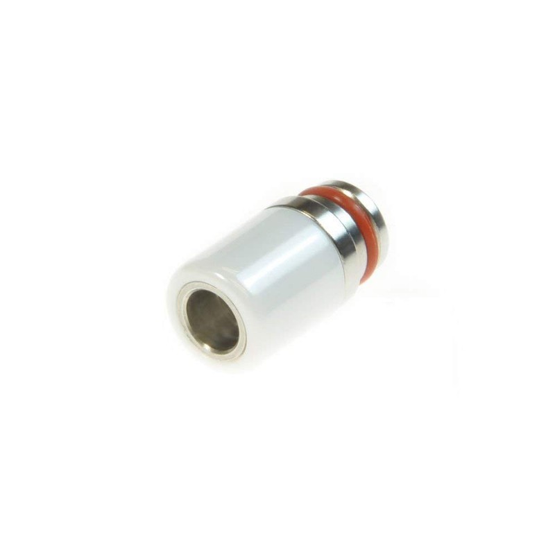 Armerah Tiny 510 Drip Tip eCig Mouthpiece Short/Narrow Zirconia/Steel Single