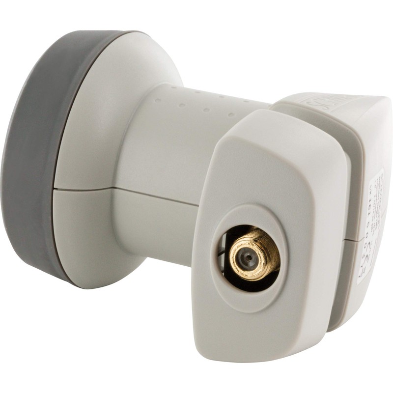 Schwaiger 714371 Digital Premium Quad LNB (Charcoal) for Two Participants