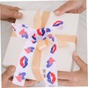 KONTONTY 1 Roll Independence Day Ribbon Yards Wide Festive Wrapping