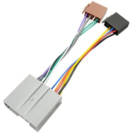 Jayubien - Arnés de cableado de radio de 24 pines compatible con Ford Mercury Lincoln 2006-2012, Aftermarket ISO adaptador de cable de conector estéreo de 16 pines