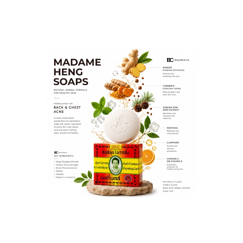 Madame Heng 【NEW STOCK】 Madame Heng Herbal Soap 160g Thailand