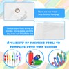 Photect Plain Flag Telescopic Flag Stake Whistle with Lanyard and