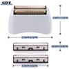 3 Pack Pro Shaver Replacement Foil and Cutters Compatible with