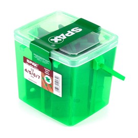 Spax – Mortice Gauge for 4 Joint Sizes: 4/5/6 – 7 mm Pack of 12 In Box With Handle – 5000009186209