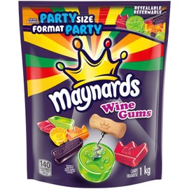 Maynards Wine Gums Candy Gummy Candy Bulk Candy Party Size 1 kg & Sour Patch ...
