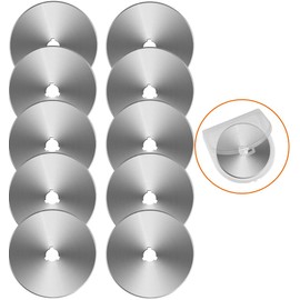 Rotary Cutter Blades, 60mm Replacement Blades 10Pack,Fits Fiskars,OLFA,Martelli,Dremel,Truecut,DAFA,Fabric Cutting Blades Refill for Quilting Scrapbooking Sewing Arts &Crafts,SKS-7, Silver (10pcs)