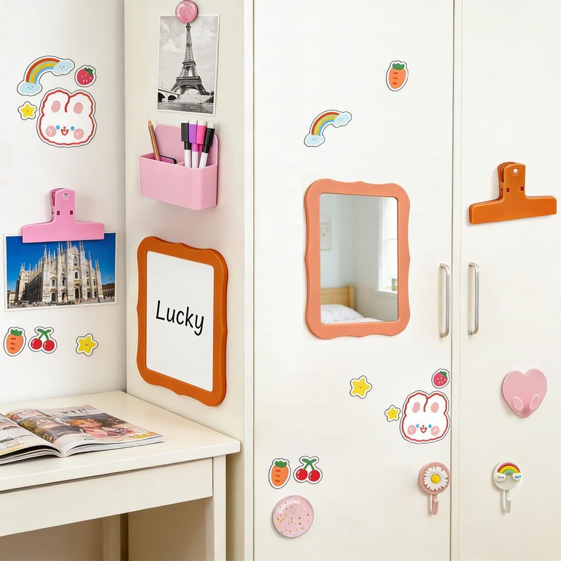 Neehows 18 Pcs Magnetic Locker Accessories Kit Back to School
