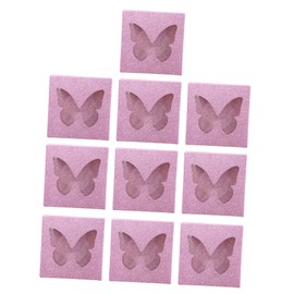 Mikinona 30pcs Compact Lash Box Window False Eyelash Storage for Makeup Artists on The Go