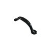 Jaladera para muebles RUSTICA/COLONIAL NEGRA 10 PIEZAS C/Tornillos