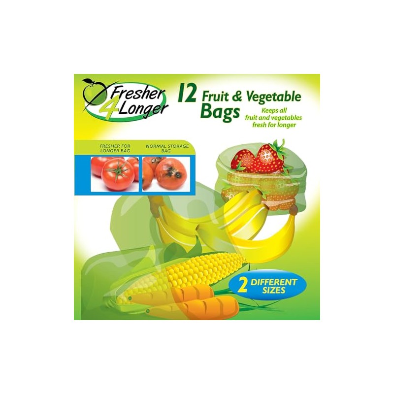 2x12 Sealapack Fruit & Vegetable Bags – Fresher 4 Longer