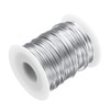 sourcing map 16 Gauge Aluminum Craft Wire 1.5mm 98.5ft Flexible